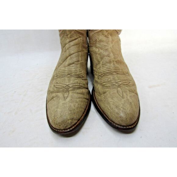 Dan Post Mens Size 8.5 D Beige Cowboy Western Boots main image 8